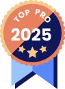 TOP PRO 2026 certificaat badge - Totaaladvies.nl is gecertificeerd als TOP PRO