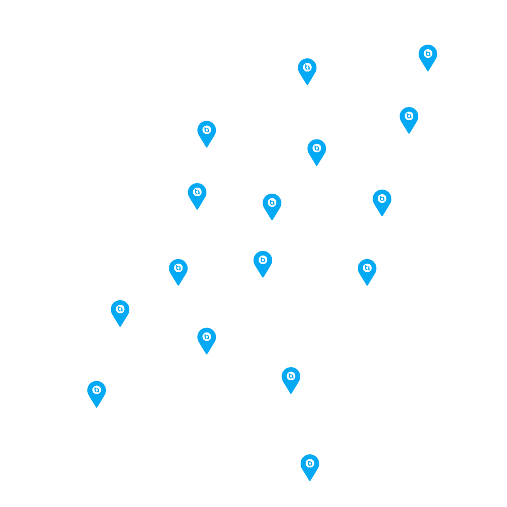 Met ons landelijke netwerk staan we klaar om iedereen in Nederland te voorzien van duurzame oplossingen en installaties.